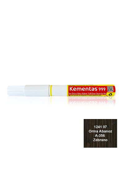Kementaş 1241 07 Orma Ebony-a-356zebrano Medium Pencil Full Covering Touch Up Pencils
