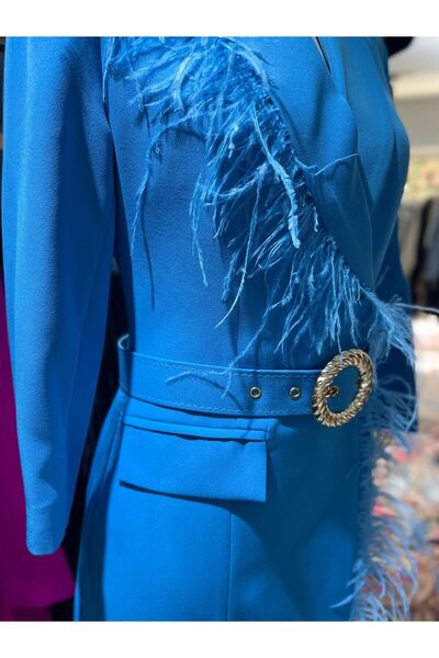 ARAS Ceket Elbise-38 - AÇIK MAVİ