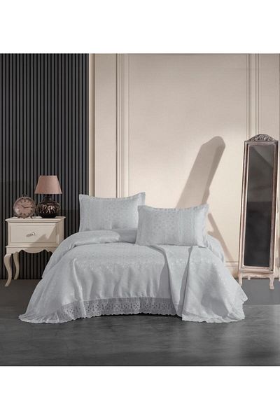 Stylish Home BED BLANKET 240 x 260 WITH 2 PILLOWCASE 50 x 70 AZZE