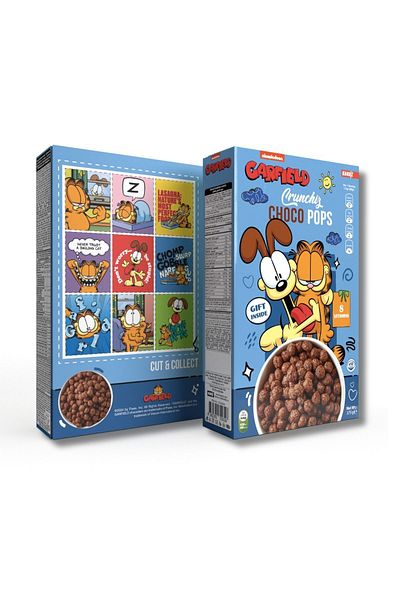 KANDİZ Garfield Crunchiz Choco Pops 375g