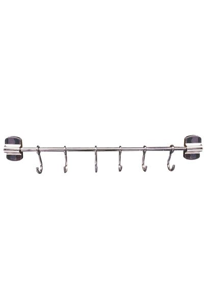 flores Metal bathroom hanger, 6 adjustable hooks No. 571