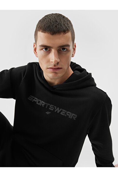 4F Hanorac bărbătesc M0773, negru