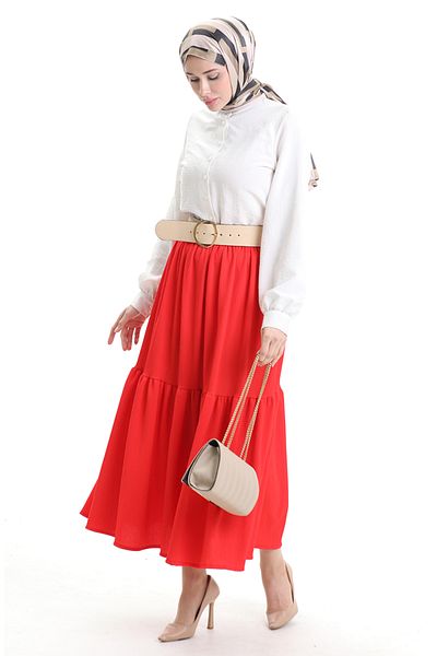 sefamerve Modest Skirt - Maxi