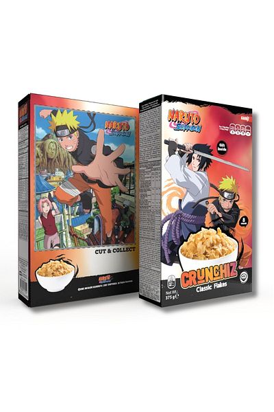 KANDİZ Naruto Crunchiz Classic Flakes 375g