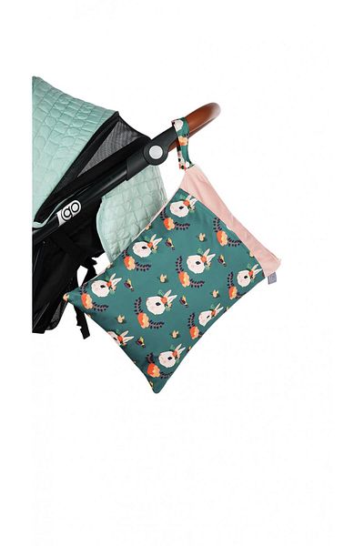 TECOS Multifunctional baby bag, Tecos, polyester, size 30x40 centimeters, planet print