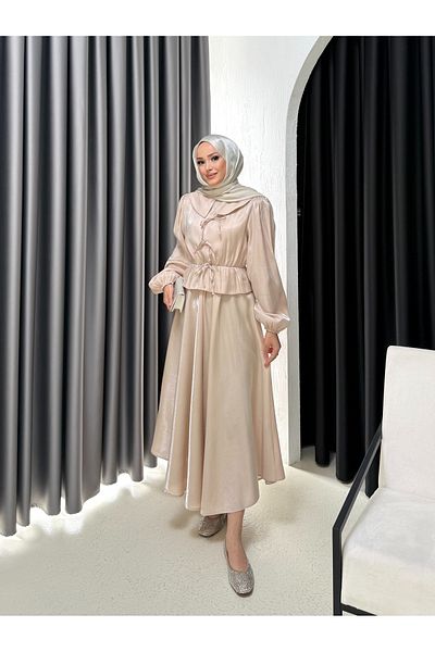 Melike Tatar Sparkle Skirt Suit 32-4020