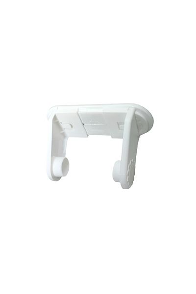 flores Plastic toilet paper holder, white, 190 mm