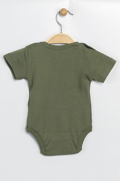 Aziz Bebe Baby Boy Girl 100% Cotton Bodysuit & Bodysuit with Snap Fasteners