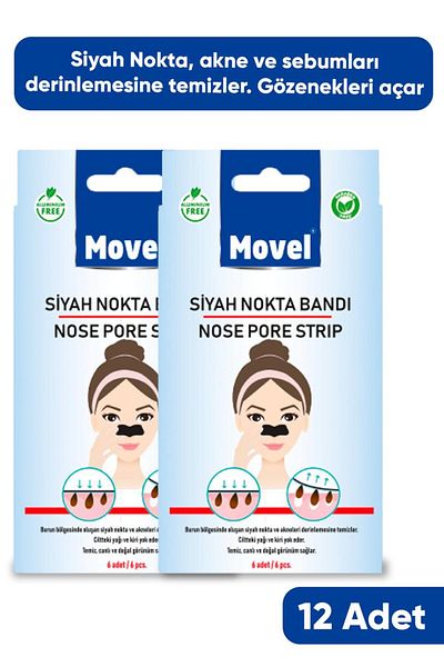 movel Blackhead and Pore Cleansing Nasal Strip 10 PCS