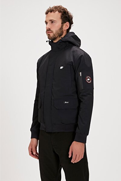 Bad Bear 23.02.13.009-C01 Sweat Bomber Men's Jacket Black