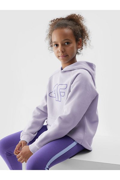 4F Hanorac F638 pentru fete, hanorac violet