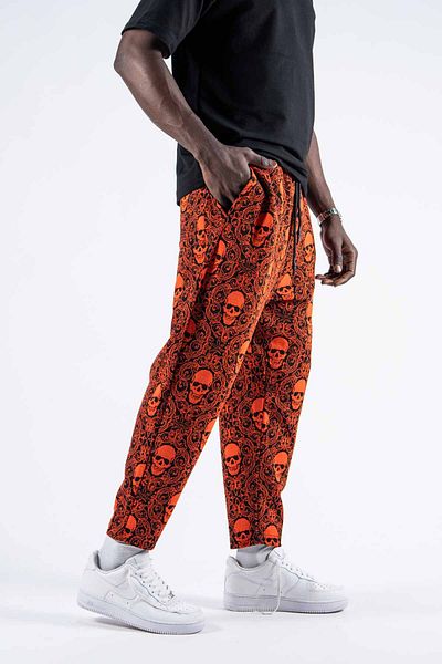 SUPERBLUE Unisex Daily Digital Printed Baguette Trousers