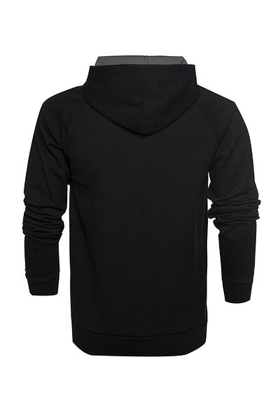 New Balance Ανδρικό φούτερ με μαύρη κουκούλα Lifestyle Mnh3224-bk