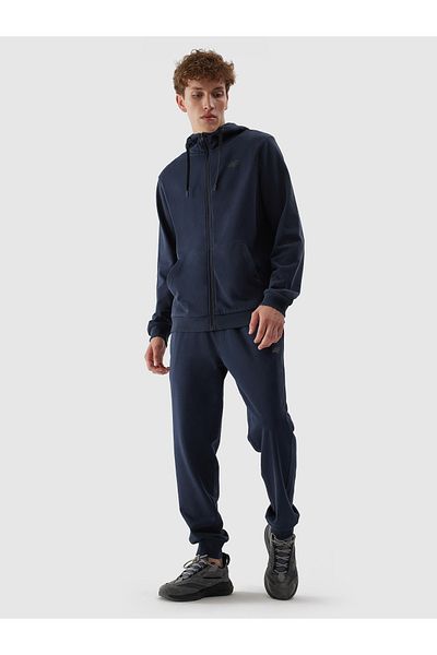4F Hanorac bărbătesc bleumarin M695 SWEATSHIRT