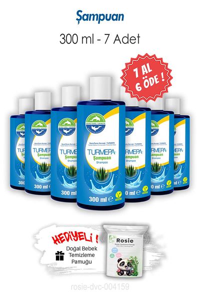 Turmepa Buy 7 Pay 6 Turmepa Shampoo 300 ml and Rosie