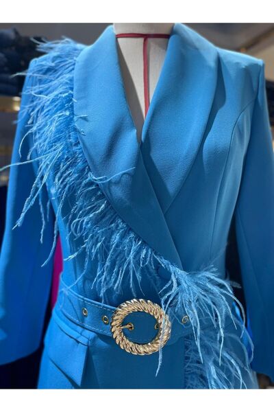 ARAS Ceket Elbise-38 - AÇIK MAVİ