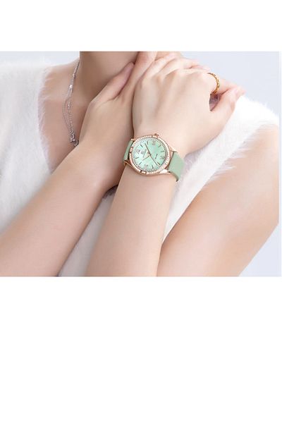 Naviforce Women's Quartz Watch, Elegant Style, Casual Business Evening, Waterproof Watch, Silicone Strap