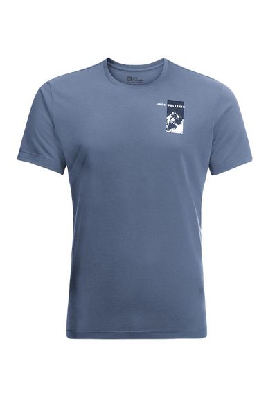 Jack Wolfskin 1809941 Ανδρικό T-Shirt Vonnan S/s Graphic T M