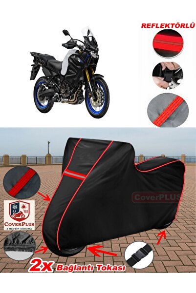 CoverPlus For Yamaha Xt 1200Z Super Tenere Tarpaulin Black Motorcycle Tarpaul...