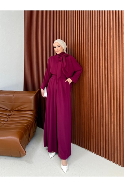 Melike Tatar Pleated Trousers Suit 71-7001