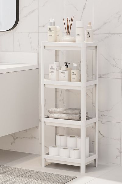 HOMENIVA 4 Tier Multi-Purpose Shelving Unit