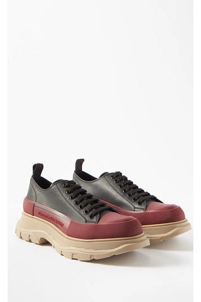 ALEXANDER MCQUEEN New Season Leather Men's Sneakers