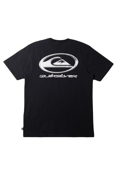 Quiksilver Aqyzt09545 Chrome Logo Ss Stn Men's T-Shirt