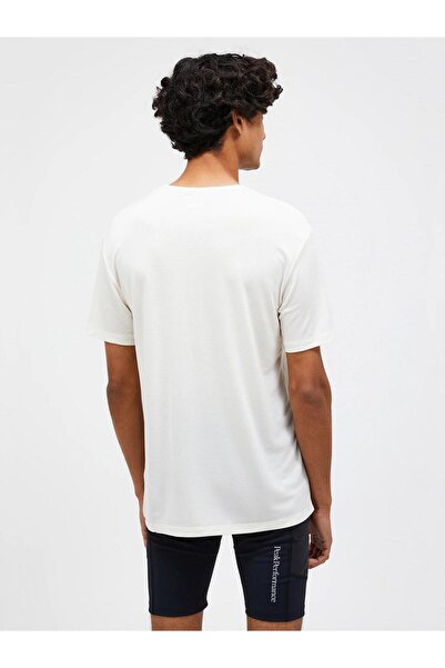 Peak Performance G79360030 m Delta Ss Men's Sports T-Shirt Cream