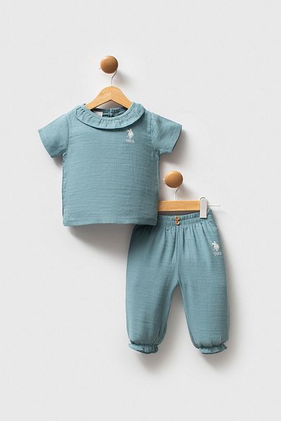 U.S. Polo Assn. U.S. Polo Assn. Baby Girl Set
