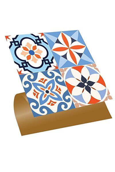 TİNK Kendinden Yapışkanlı Tezgah Arası Kaplama Meksika 010 Karma Desenli Pvc ...