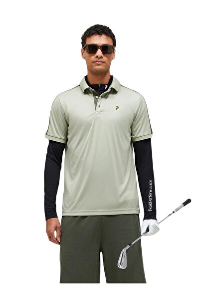Peak Performance G79490080 m Player Men's Polo T-Shirt Green