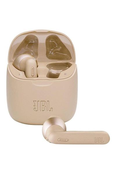 JBL Tune 225 Wireless Earbuds - Gold