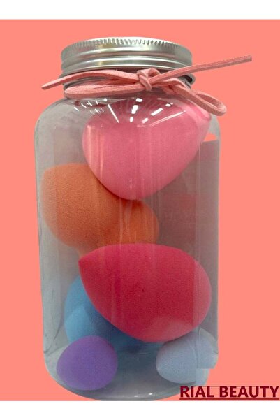 RIAL BEAUTY Real Beauty Foundation Sponge Set with Different Shapes - 6 Piece...