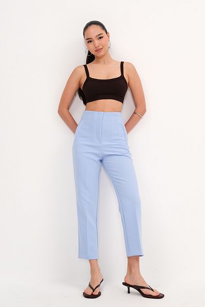 Addax Pantaloni cu talie înaltă PN13582-W9