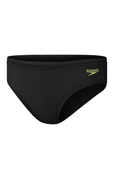 SPEEDO 8-00314916869 ملابس سباحة للأطفال بشعار 6.5 سم من BRF JM باللون الأسود