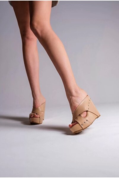 PayBuy Women's Elegant Shoes Wedge Heeled Slippers Special Design Evening Dress Shoes