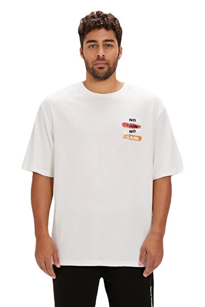 Bad Bear 24.01.07.042 Gain Os Men's T-Shirt White