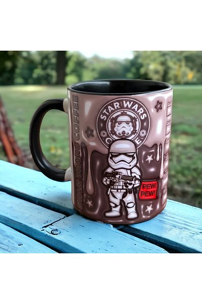 mugshop Star Wars Mug, Stormtrooper Porcelain Gift Mug Cup