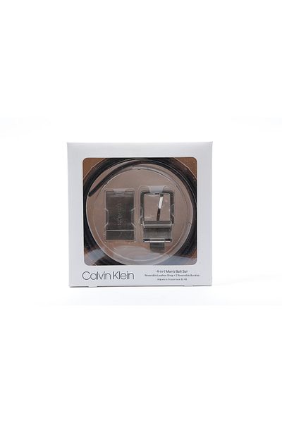 Calvin Klein Calvin Klein Men's 4 In 1 Belt 31ck020008-blk-brn