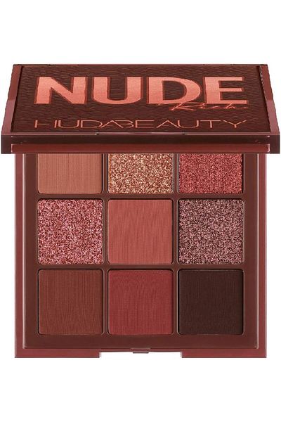 Huda Beauty Nude Rich 9 Shades Eyeshadow Palette, 10g