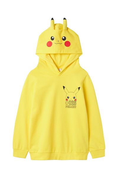 name ıt Boy's Hooded Pokemon Sweatshirt