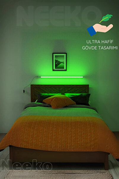 neeko Uzaktan Kumandalı Led Abajur Aplik Gece Lambası Kumandalı 150 Cm