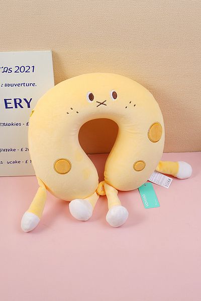 YOYOSO Cheese Memory Foam U Type Pillow Yellow
