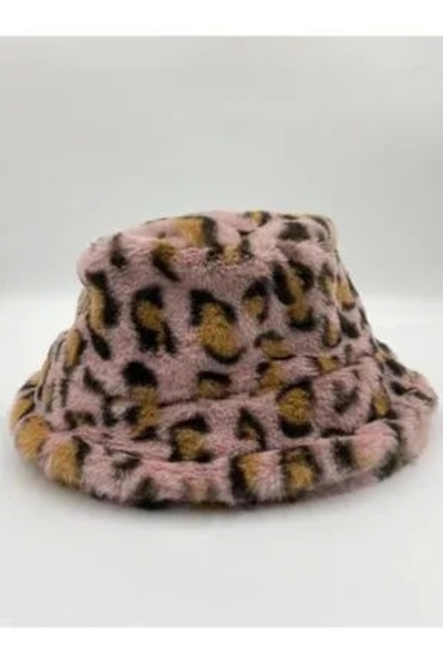 TakıDolabı قبعة دلو نسائية ليوبارد