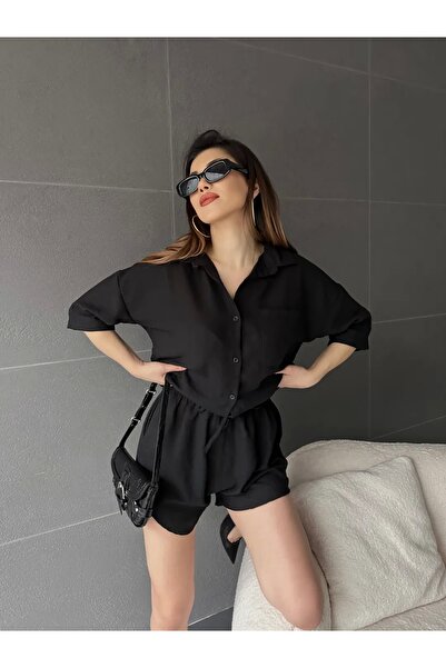 TakıDolabı Linen Bottom Top Double Set