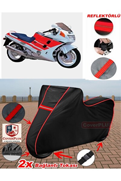 CoverPlus Honda CBR 1000 F Tarpaulin BLACK Motorcycle Tarpaulin Motor Cover M...