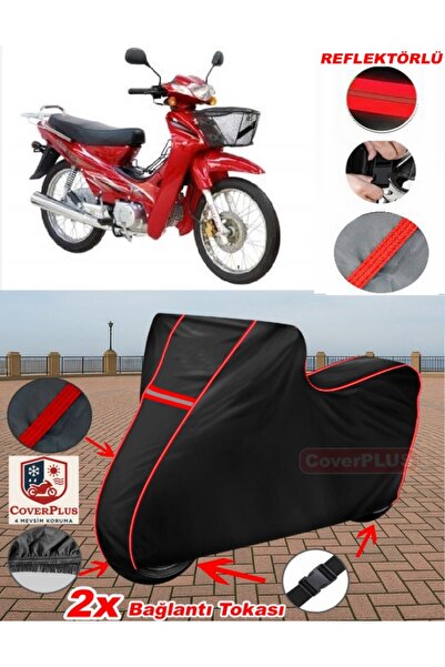 CoverPlus Asian as 100-7 Turkcub Luxury Tarpaulin Black Motorcycle Tarpaulin ...