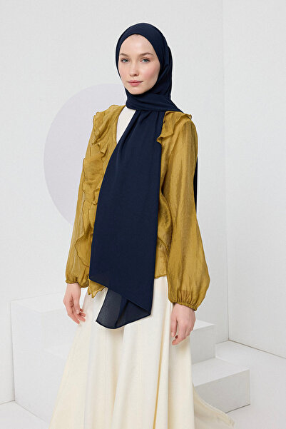 Qef Comfort Luxe Shawl Navy Blue