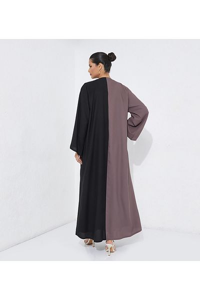 Rosette Abaya PB-Brown-H