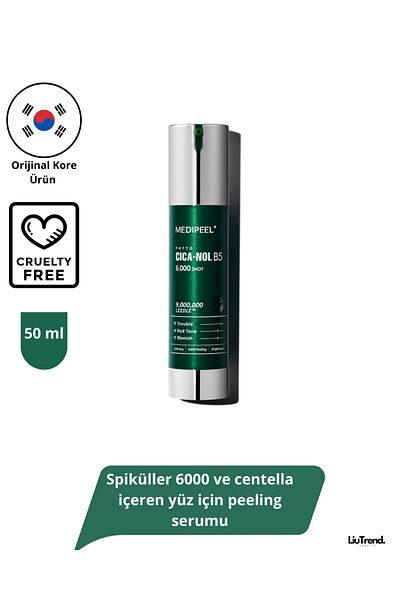 Medipeel Phyto Cicanol B5 6000 Shot Serum 50 ml Peeling Serum for Face with Spikes and Centella